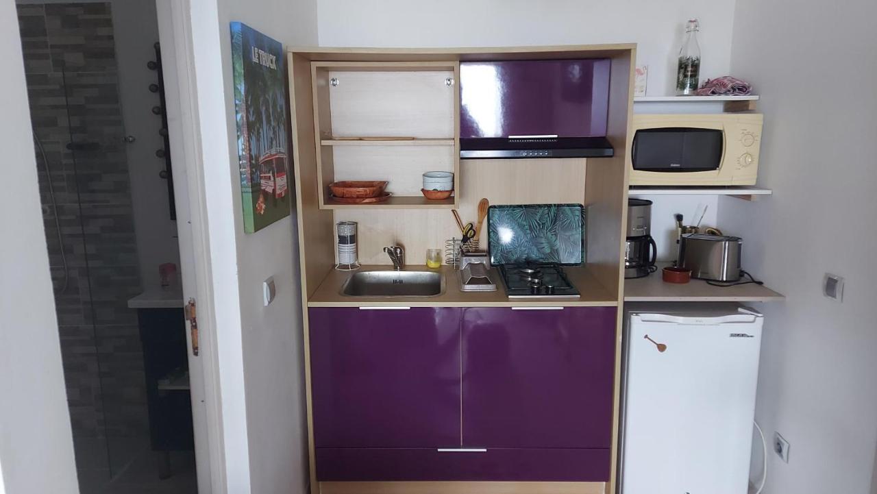 Studio Vaimiti Pour 2 Personnes Vue Mer Et Moorea Faaa Exterior foto