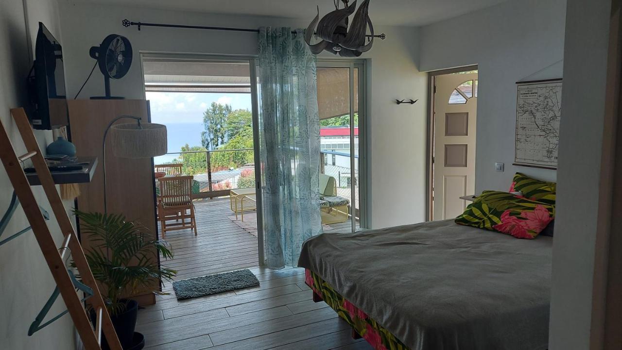 Studio Vaimiti Pour 2 Personnes Vue Mer Et Moorea Faaa Exterior foto