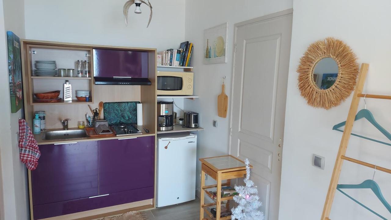 Studio Vaimiti Pour 2 Personnes Vue Mer Et Moorea Faaa Exterior foto